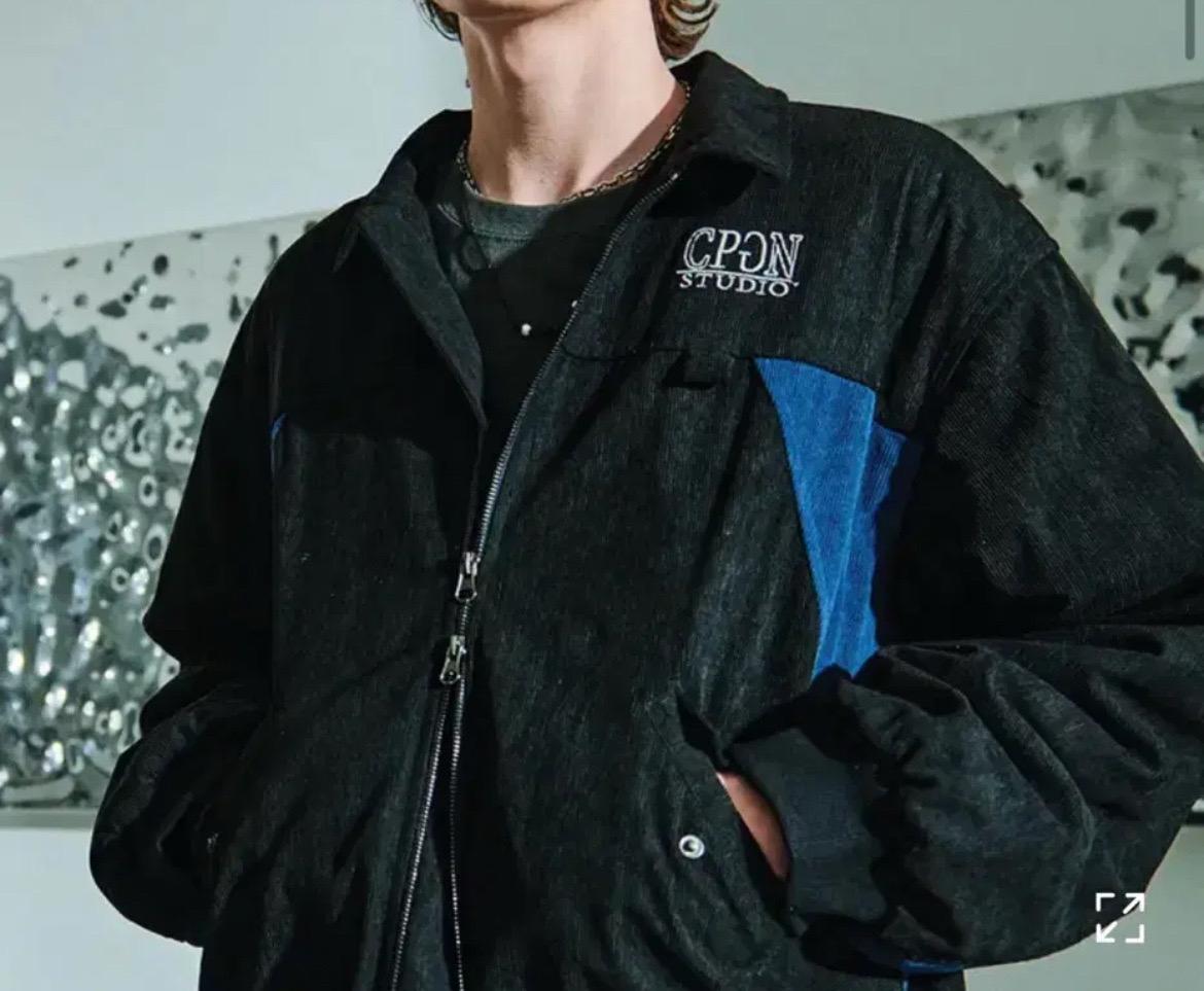 꼼파뇨 코듀로이 바시티 자켓 블랙 m 2
