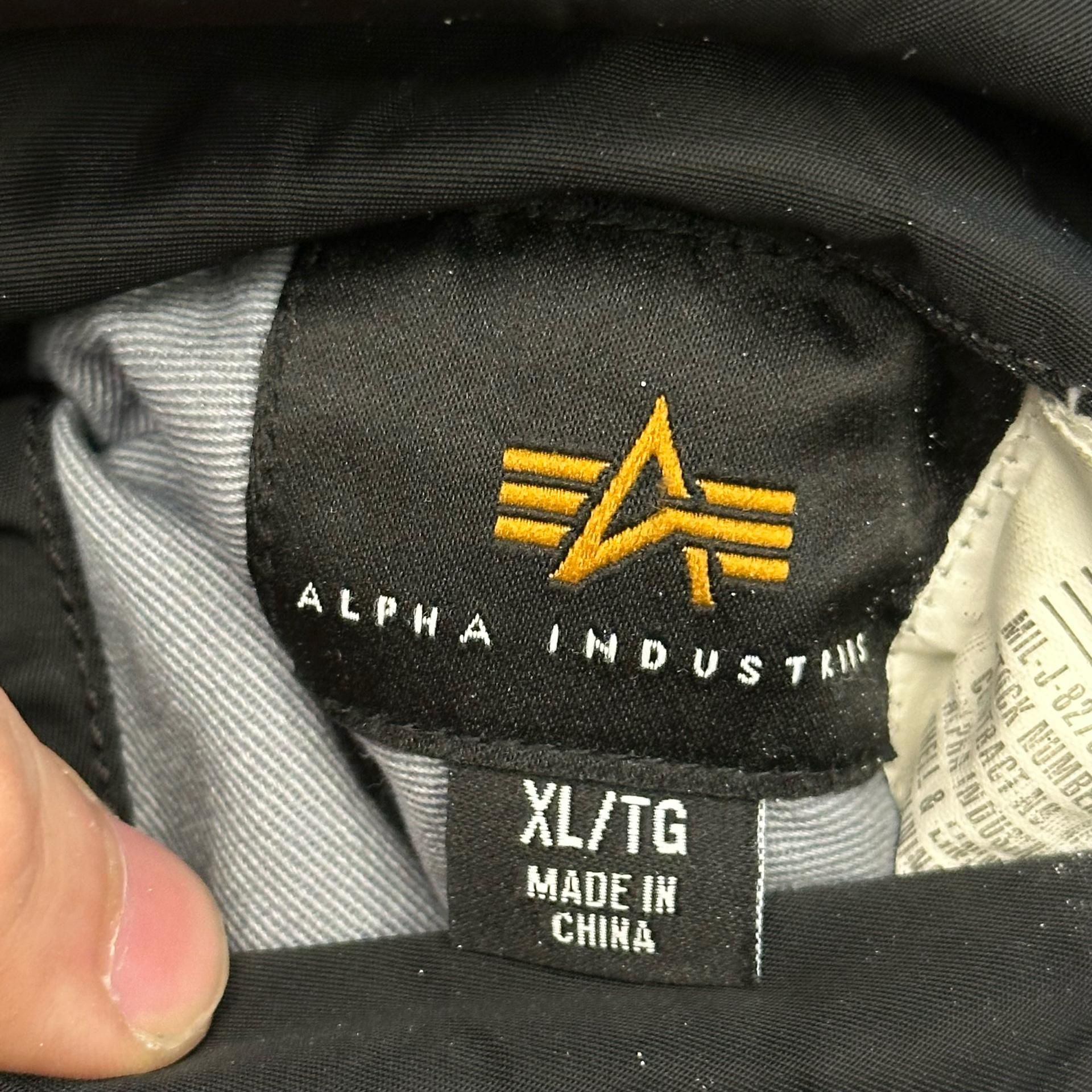 XL 알파인더스트리 리버시블 ma-1 항공자켓 7