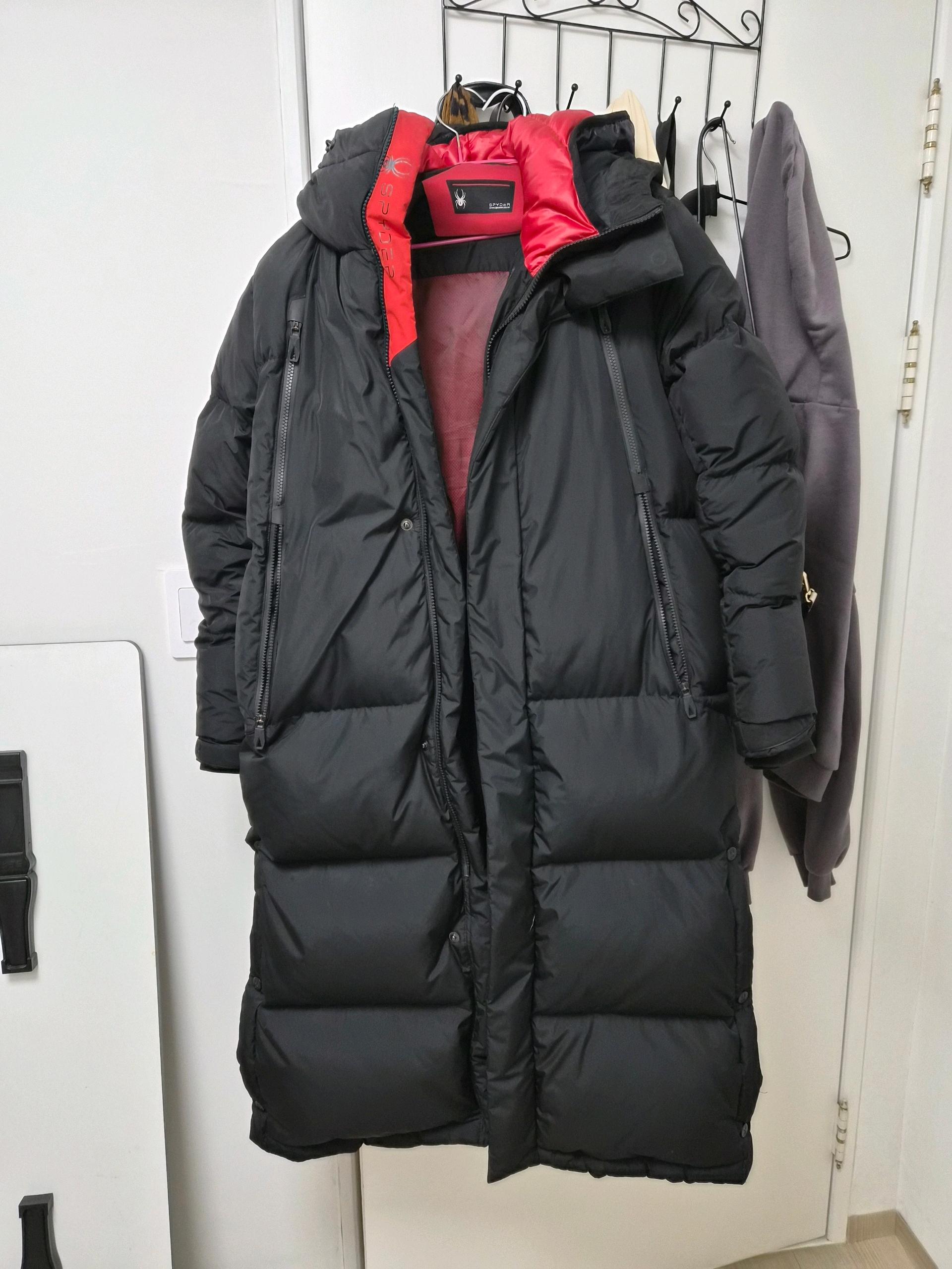 스파이더 롱패딩 2
