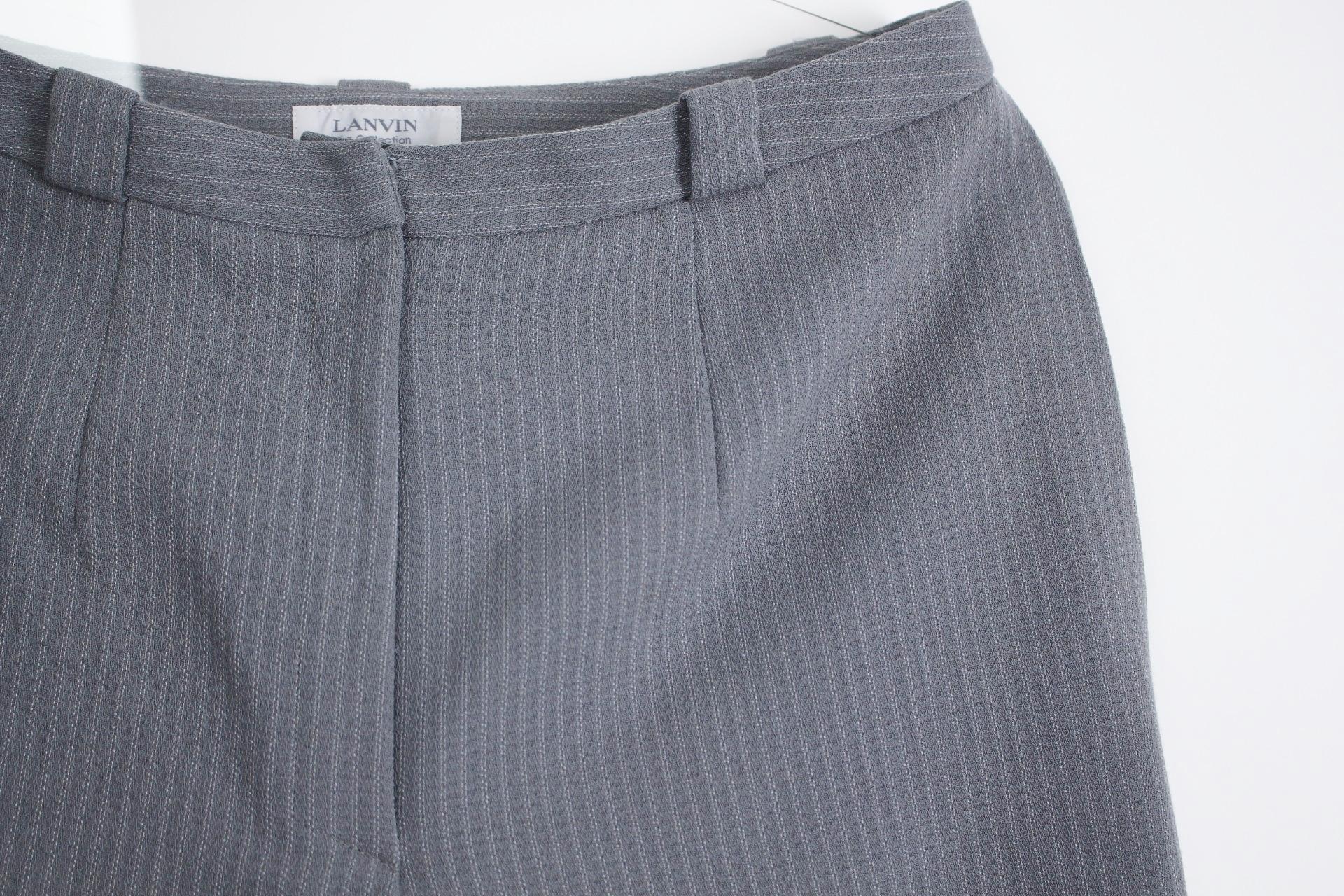 (70%세일) #LANVIN 랑방 울 스트라이프 세트(상의+바지) (85960) 10