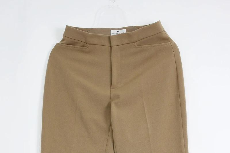 (70%세일) #COURREGES 꾸레쥬 폴리 혼방 팬츠 - Women (85907) 3