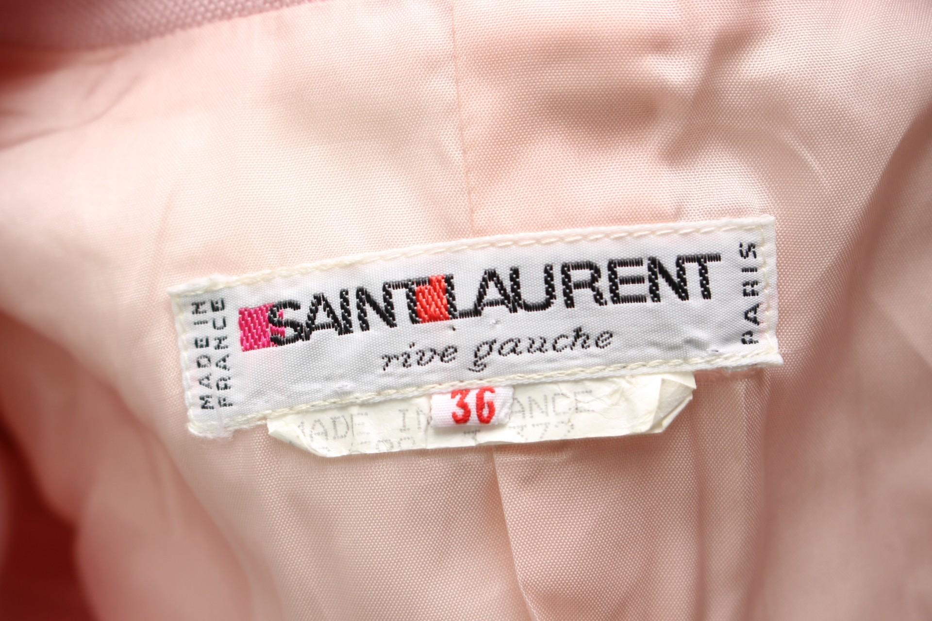 (70%세일) #SAINT LAURENT 입생로랑 레이온 혼방 라이트 핑크 (85659) 9