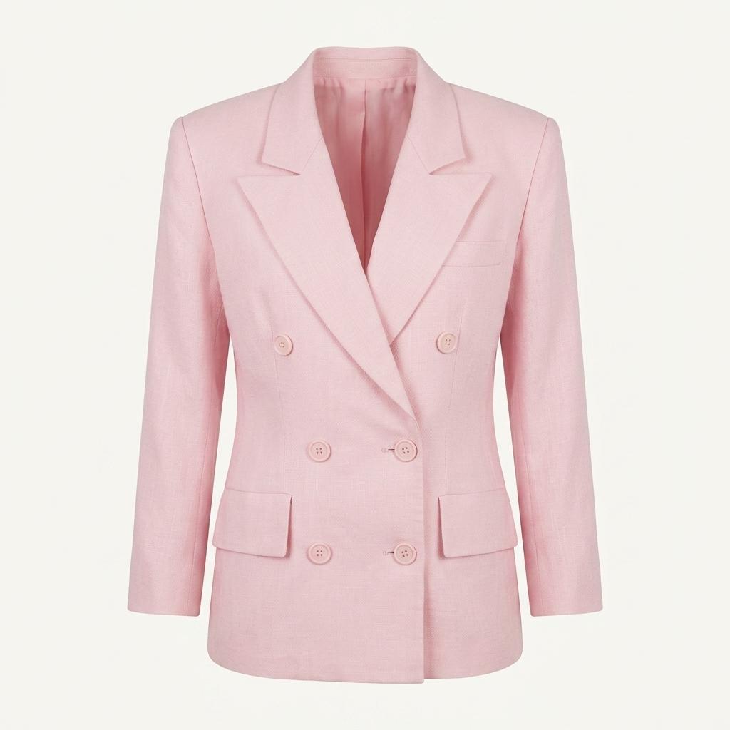 (70%세일) #SAINT LAURENT 입생로랑 레이온 혼방 라이트 핑크 (85659) 1