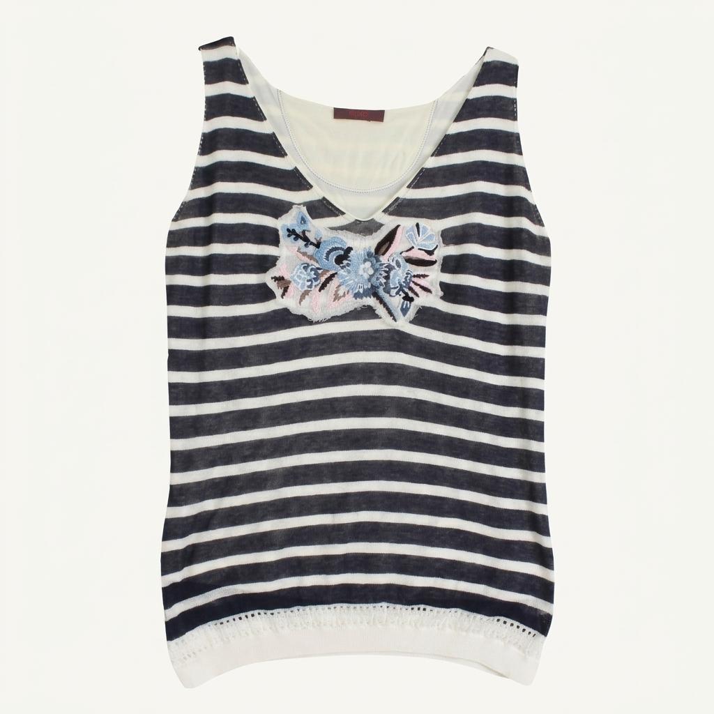 (70%세일) #KENZO 겐조 스트라이프 니트 조끼 - Women (88814) 1
