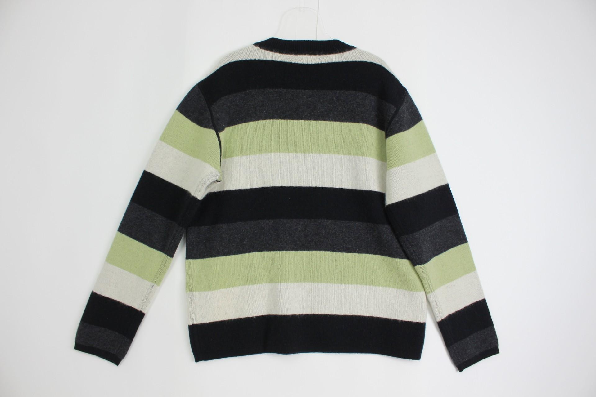 (70%세일) #LANVIN 랑방 울 혼방 스트라이프 니트 - Men (88481) 5