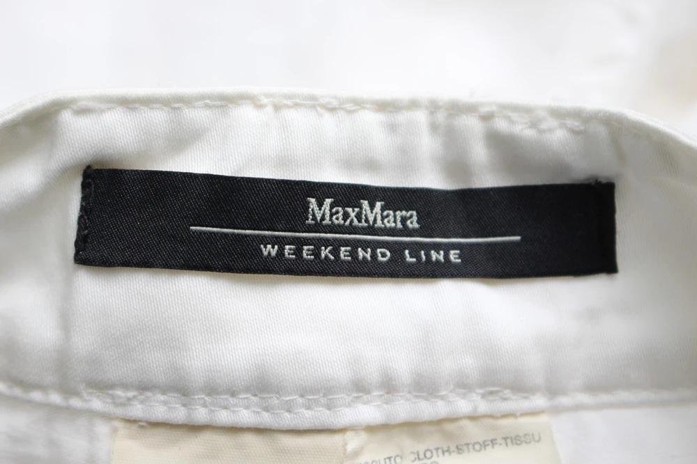세일 #MAXMARA WEEKEND 막스마라 위켄드 화이트 코튼 팬츠 (86363) 10