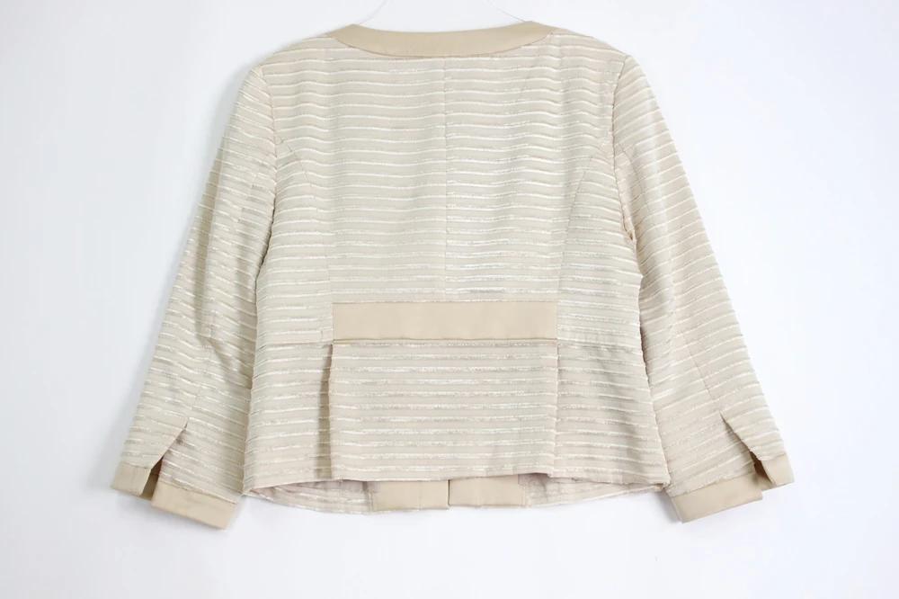 (70%세일) #COURREGES 꾸레쥬 폴리100% 혼방 스트라이프 자켓 (86246) 3