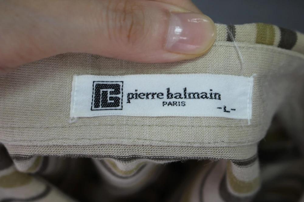 (70%세일) #PIERRE BALMAIN 스트라이프 카라티 - Men (92273) 7