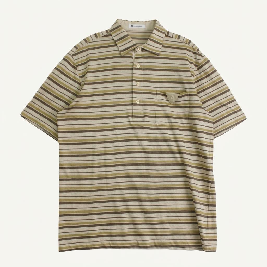 (70%세일) #PIERRE BALMAIN 스트라이프 카라티 - Men (92273) 1