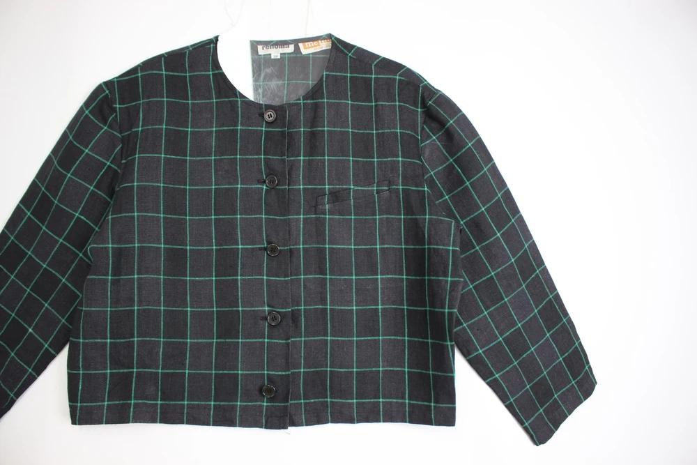 (70%세일) #RENOMA 린넨 체크 세트(상의+치마) - Women (91262) 4