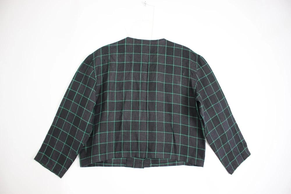 (70%세일) #RENOMA 린넨 체크 세트(상의+치마) - Women (91262) 5