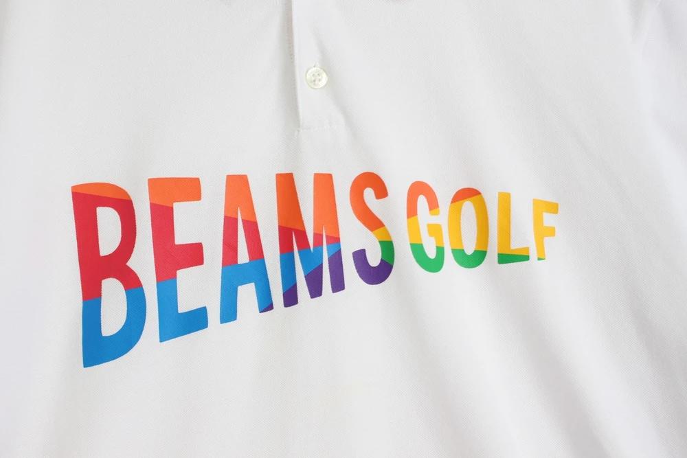 (70%세일) #BEAMS GOLF 코튼 혼방 프린팅 카라티 - Men (90328) 6