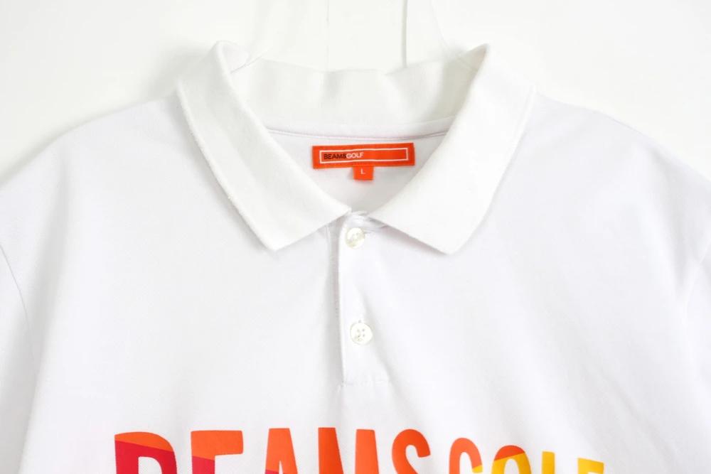 (70%세일) #BEAMS GOLF 코튼 혼방 프린팅 카라티 - Men (90328) 5