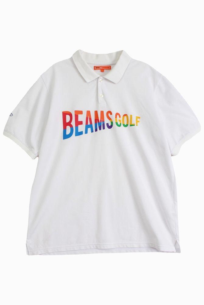(70%세일) #BEAMS GOLF 코튼 혼방 프린팅 카라티 - Men (90328) 2