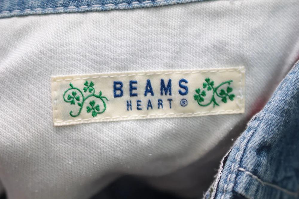 (70%세일) #BEAMS HEART 빔즈 하트 롱 청남방 - Women (93125) 6