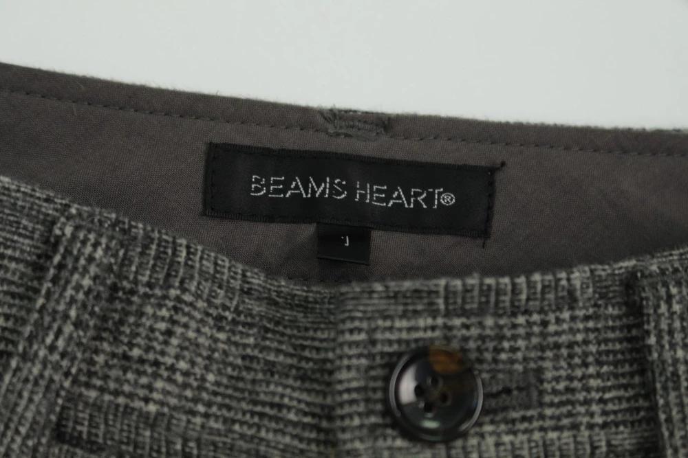 (70%세일) #BEAMS HEART 울 혼방 체크 팬츠 - Women (96411) 8
