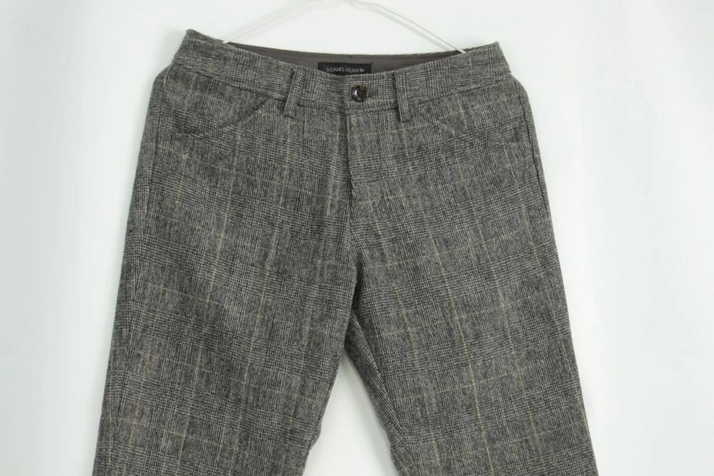 (70%세일) #BEAMS HEART 울 혼방 체크 팬츠 - Women (96411) 3