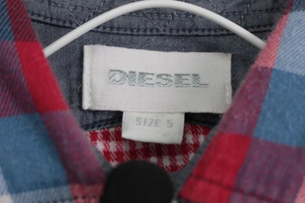 (70%세일) #DIESEL 디젤 코튼 100% 체크 셔츠 - Kids (96325) 9