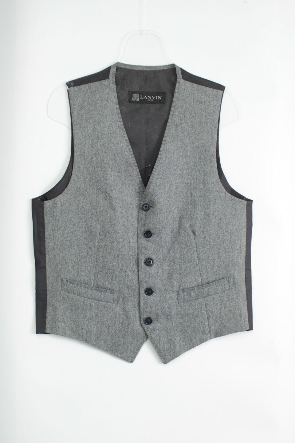 (70%세일) #LANVIN 랑방 울 혼방 베스트 (95499) 3