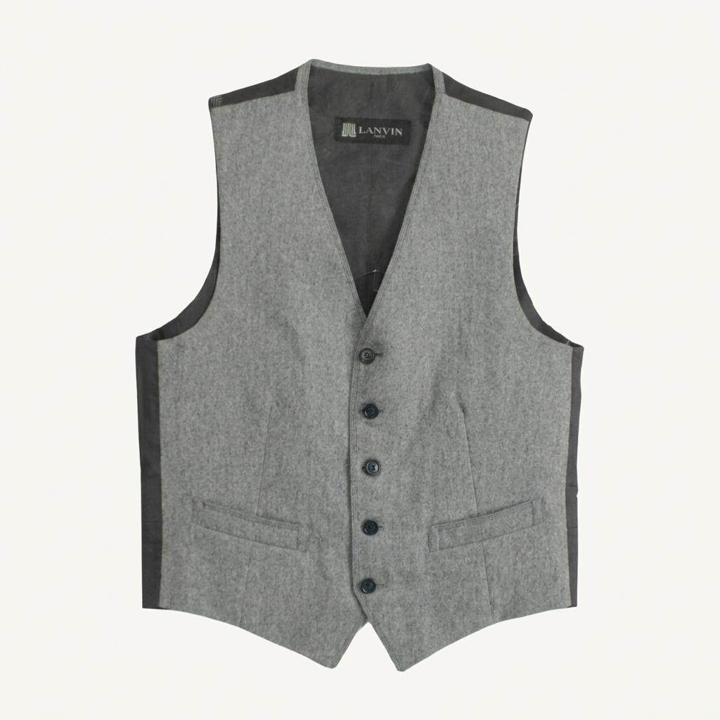 (70%세일) #LANVIN 랑방 울 혼방 베스트 (95499) 1