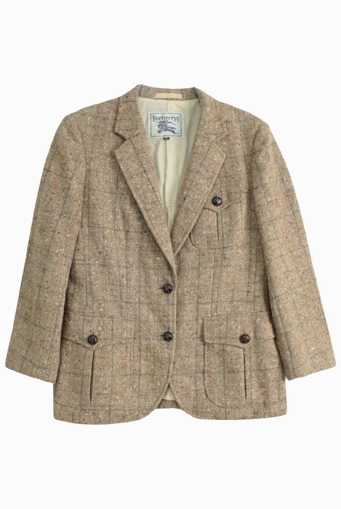(70%세일) #BURBERRYS 울 100% 체크 자켓 - Women (94488) 2
