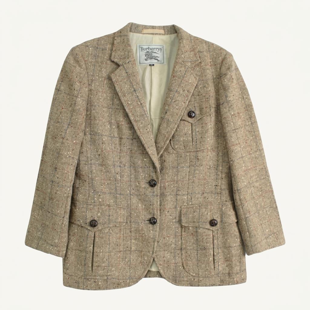 (70%세일) #BURBERRYS 울 100% 체크 자켓 - Women (94488) 1