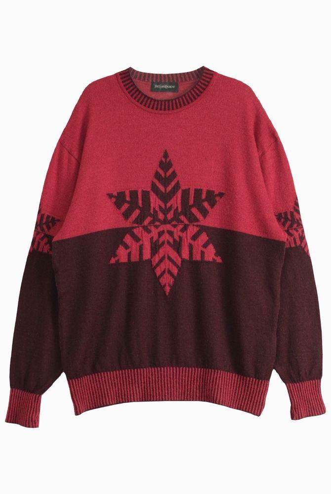 (70%세일) #YVES SAINT LAURENT 울 프린팅 니트 - Men (93911) 2