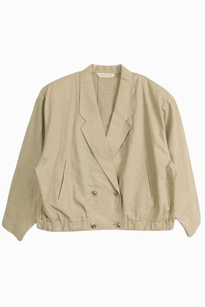 (70%세일) #SIMPLE LIFE 린넨 혼방 블루종 - Women (99232) 2