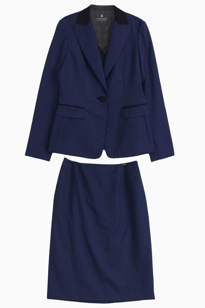 (70%세일) #LANVIN 랑방 울 100% 세트(상의+치마) (98110) 2