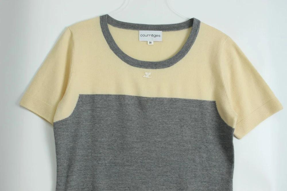 (70%세일) #COURREGES 꾸레쥬 울 혼방 로고 니트 - Women (98118) 3