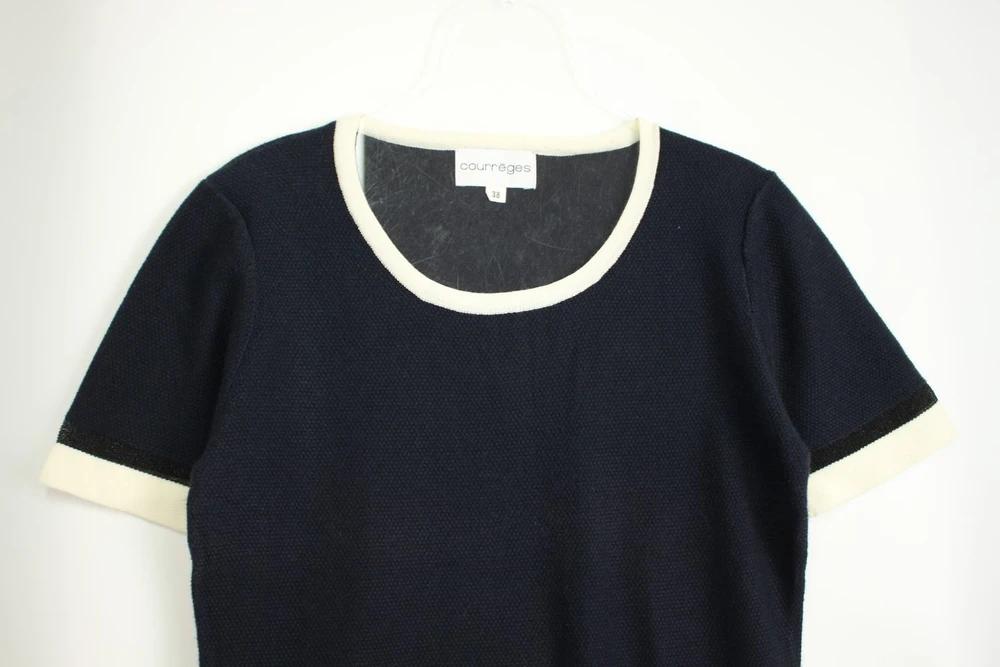 (70%세일) #COURREGES 꾸레쥬 코튼 혼방 로고 티셔츠 (98121) 3
