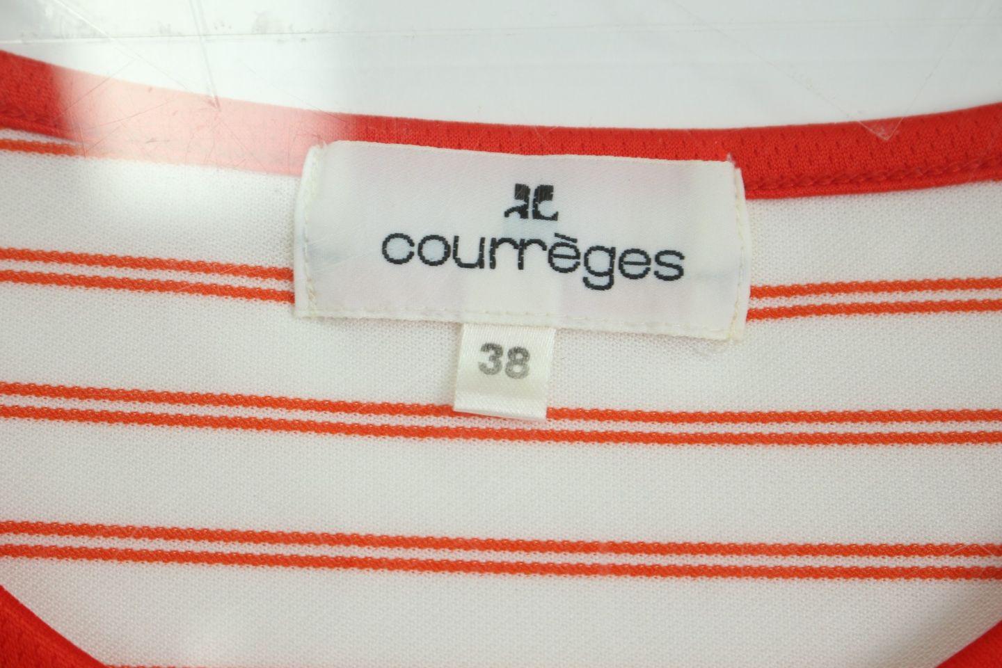 (70%세일) #COURREGES 꾸레쥬 폴리100% 스트라이프 티셔츠 (97651) 9