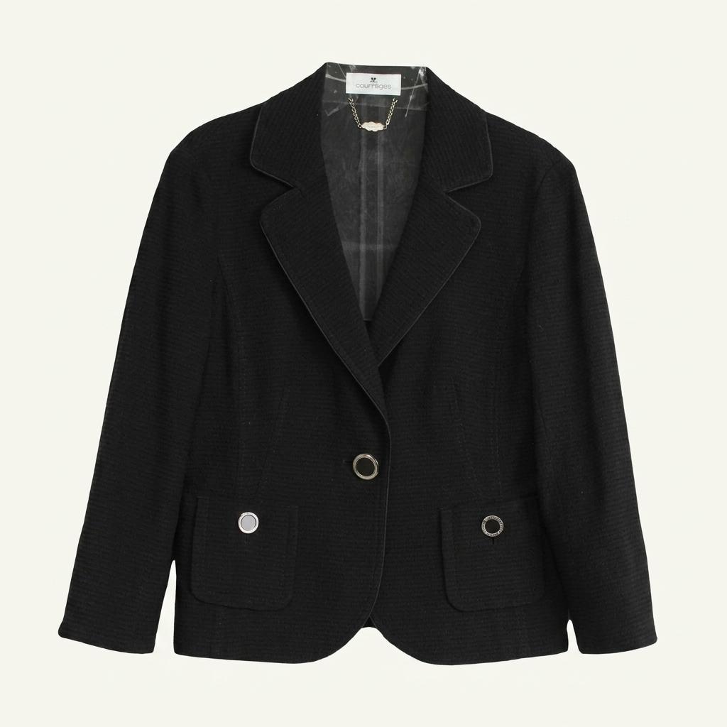 (70%세일) #COURREGES 꾸레쥬 라이오셀 혼방 자켓 - Women (97511) 1