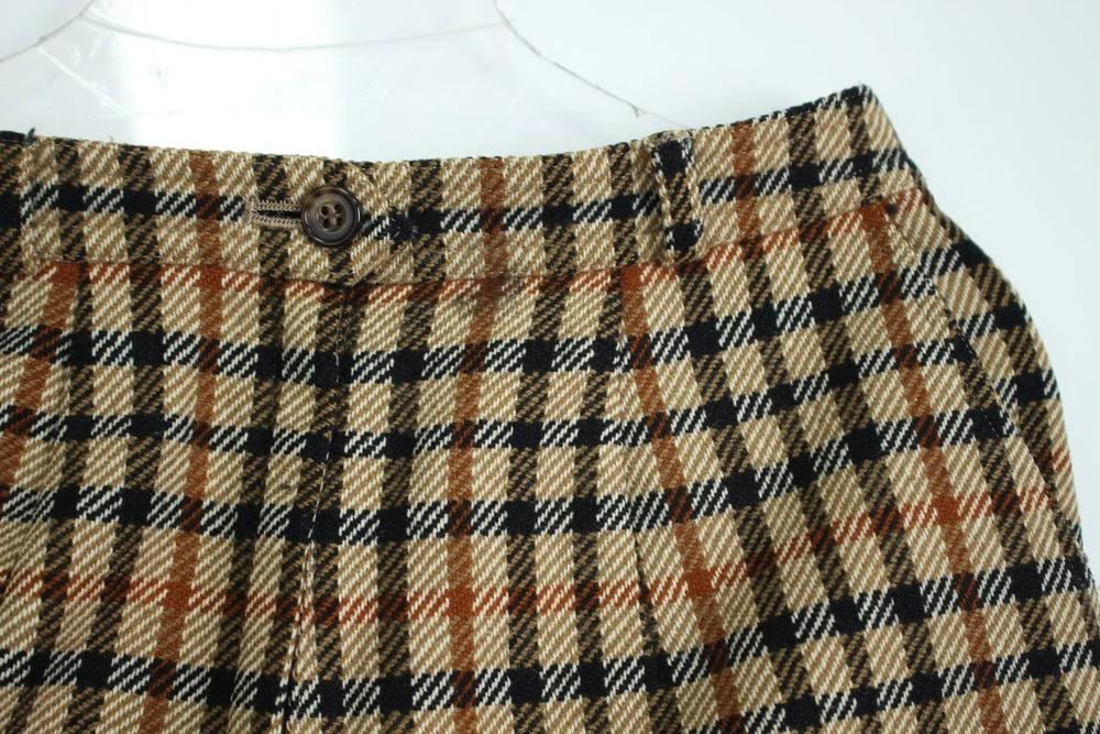 (70%세일) #DAKS 닥스 울 혼방 체크 팬츠 - Women (97464) 4