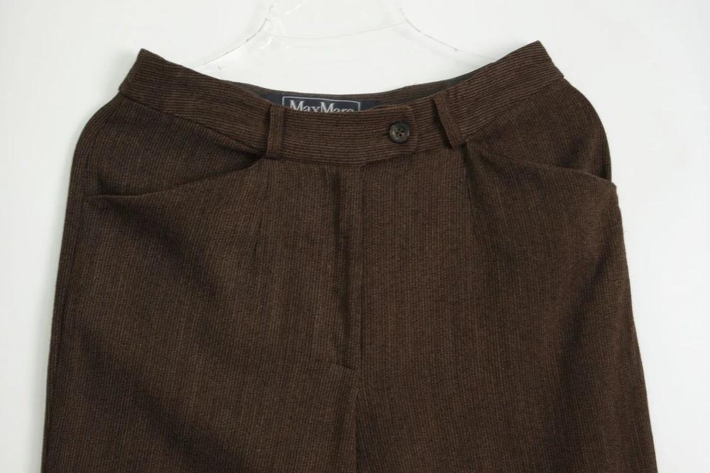 (70%세일) #MAX MARA WEEKEND 막스마라 울 혼방 팬츠 (97463) 4