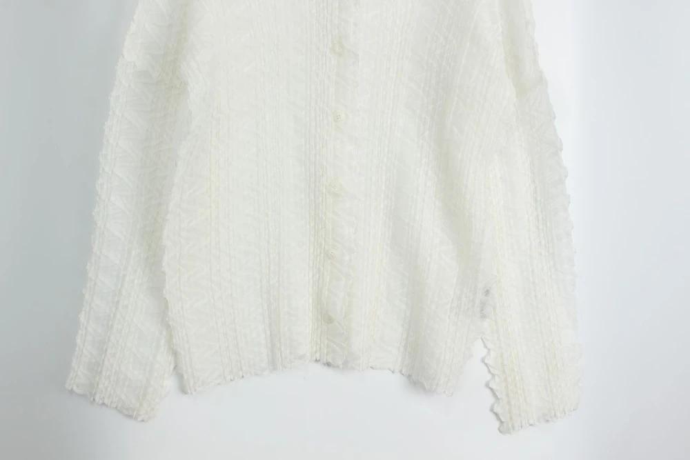 (70%세일) #ISSEY MIYAKE 이세이 미야케 폴리100% 블라우스 (97406) 5