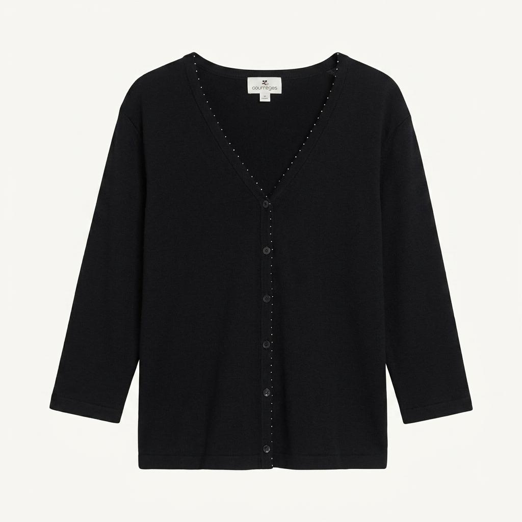 (70%세일) #COURREGES 꾸레쥬 레이온 혼방 가디건 - Women (97237) 1