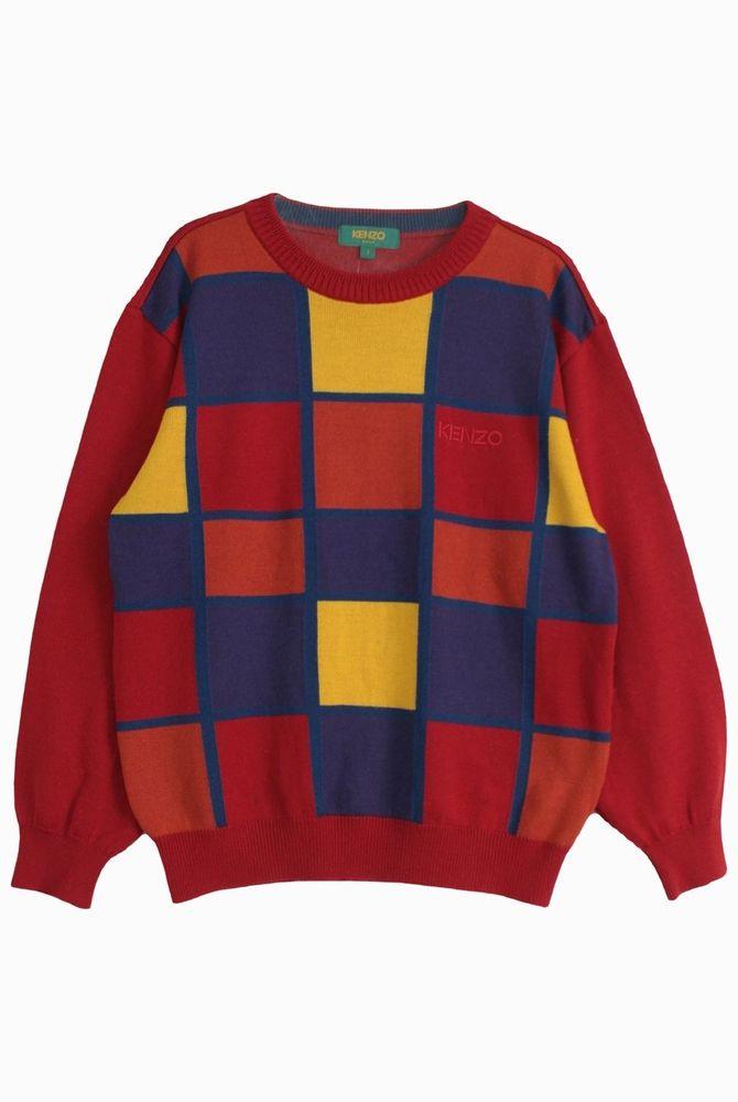 (70%세일) #KENZO GOLF 겐조 골프 울 혼방 체크 니트 (96920) 2