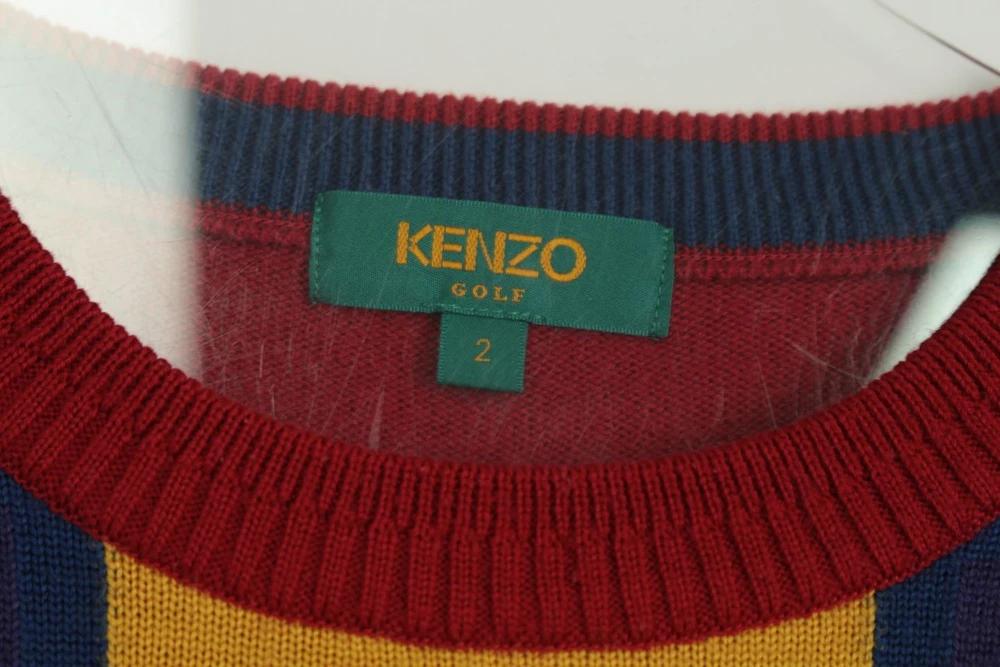 (70%세일) #KENZO GOLF 겐조 골프 울 혼방 체크 니트 (96920) 7