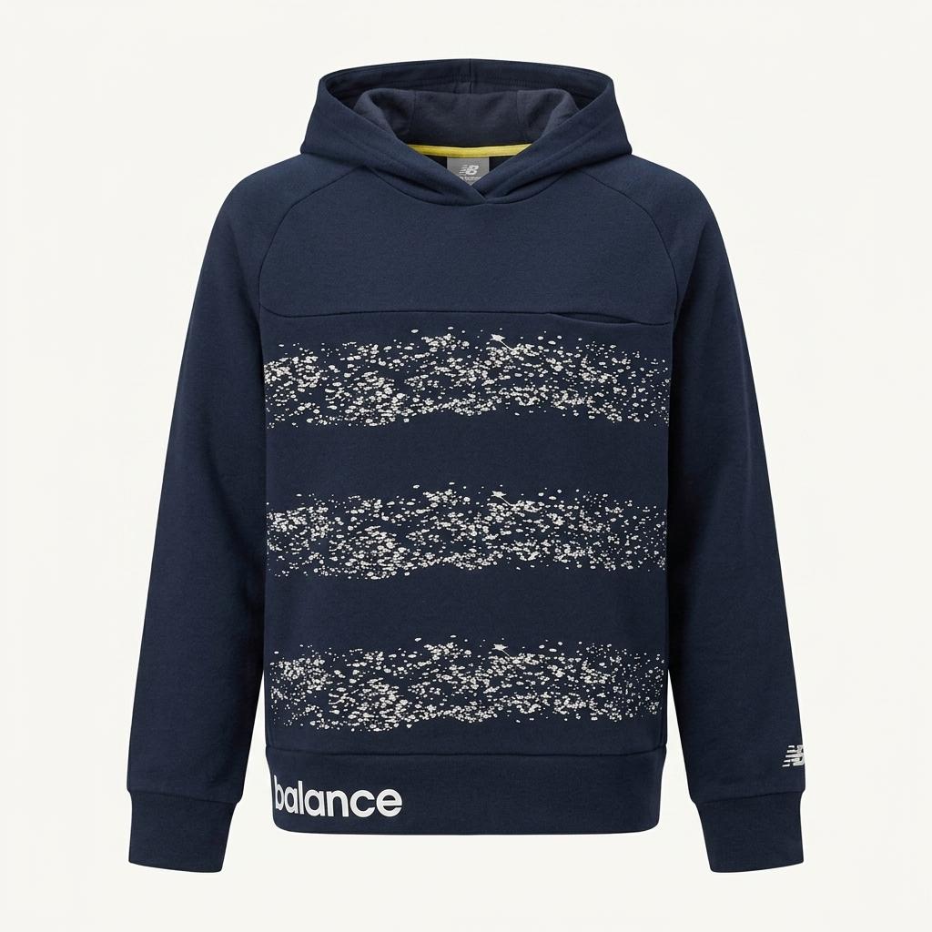 (70%세일) #NEWBALANCE 뉴발란스 폴리100% 스트라이프 후드티 (1029) 1