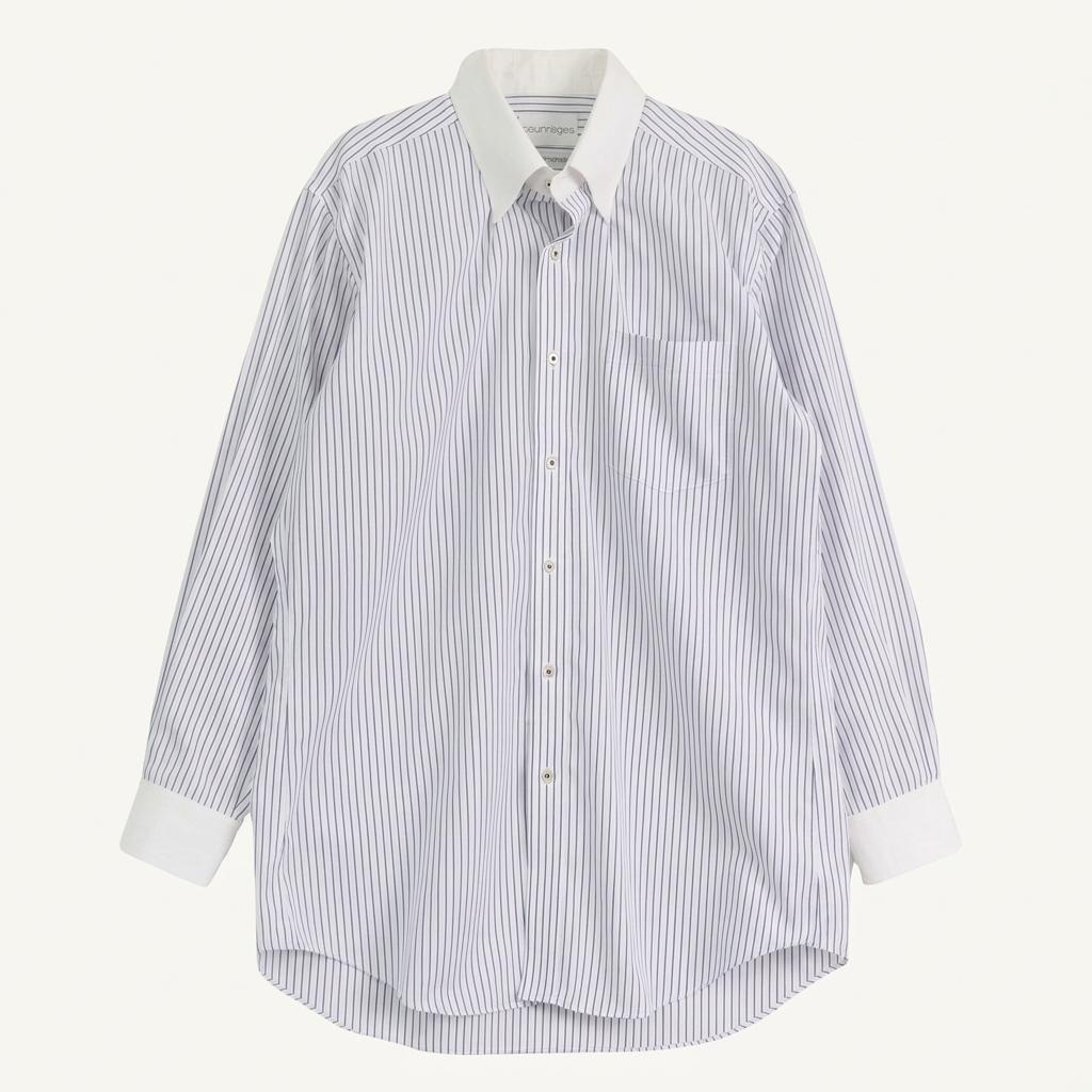 (70%세일) #COURREGES 꾸레쥬 코튼 100% 스트라이프 셔츠 (99913) 1