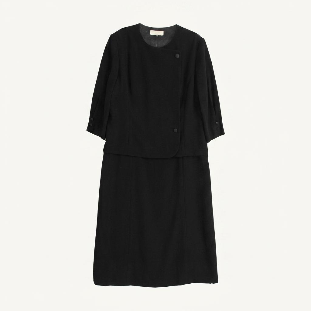 (70%세일) #NINA RICCI 니나리찌 트리아세테이트 혼방 원피스 (99844) 1