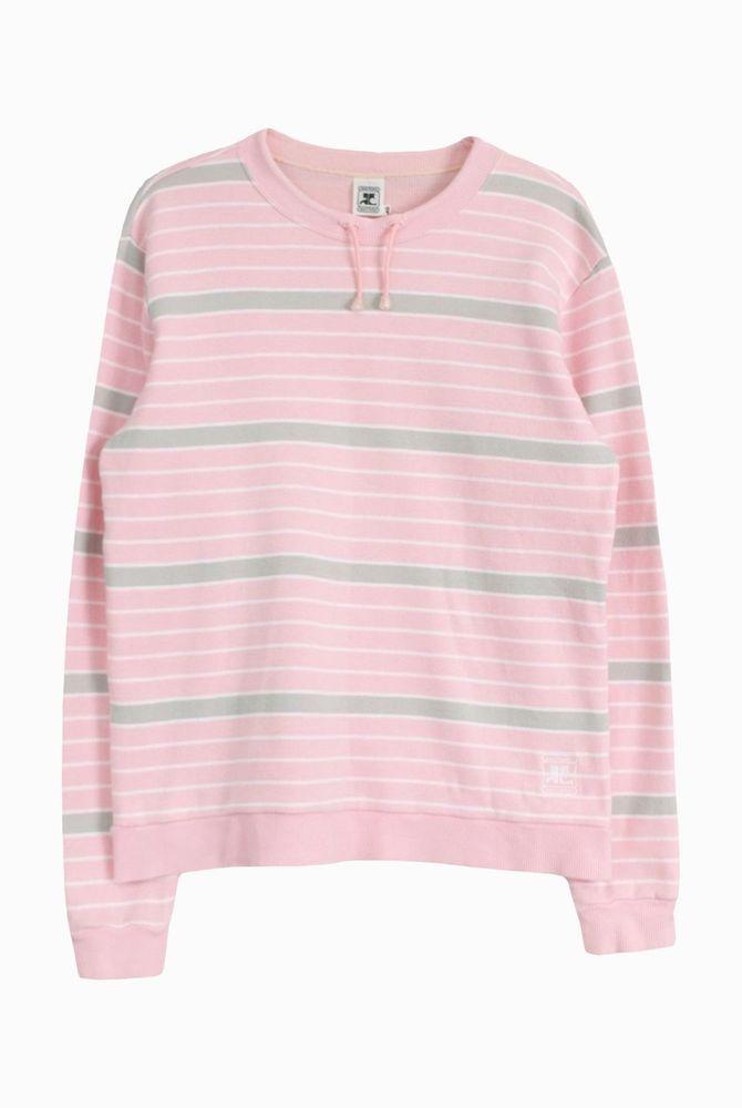 (70%세일) #COURREGES 꾸레쥬 코튼 100% 로고 스트라이프 탑 (99838) 2
