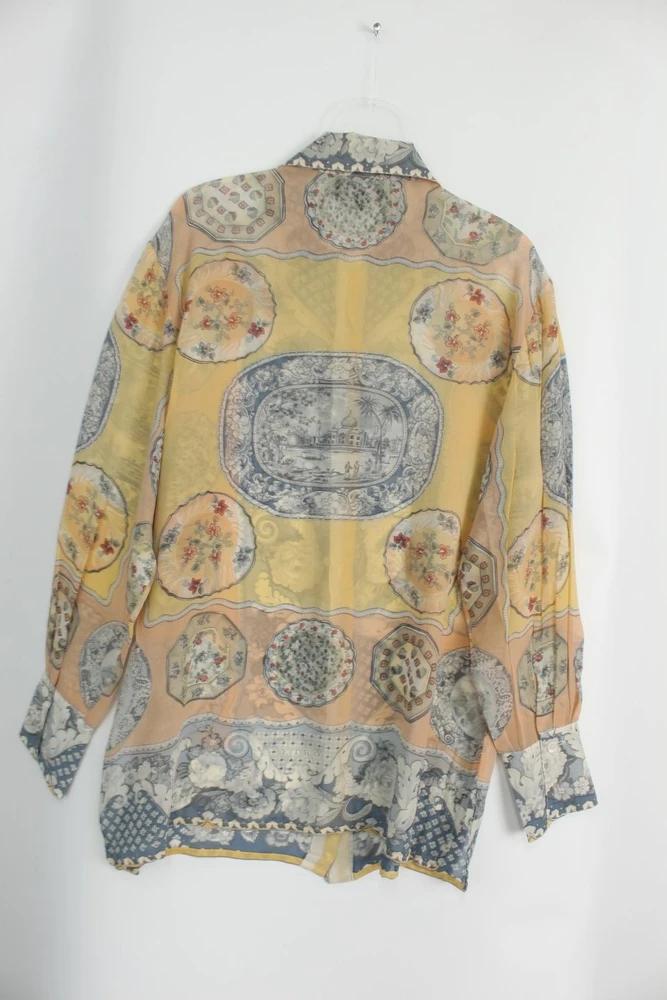 (70%세일) #ETRO 에트로 실크 100% 혼방 페이즐리 블라우스 (99678) 6