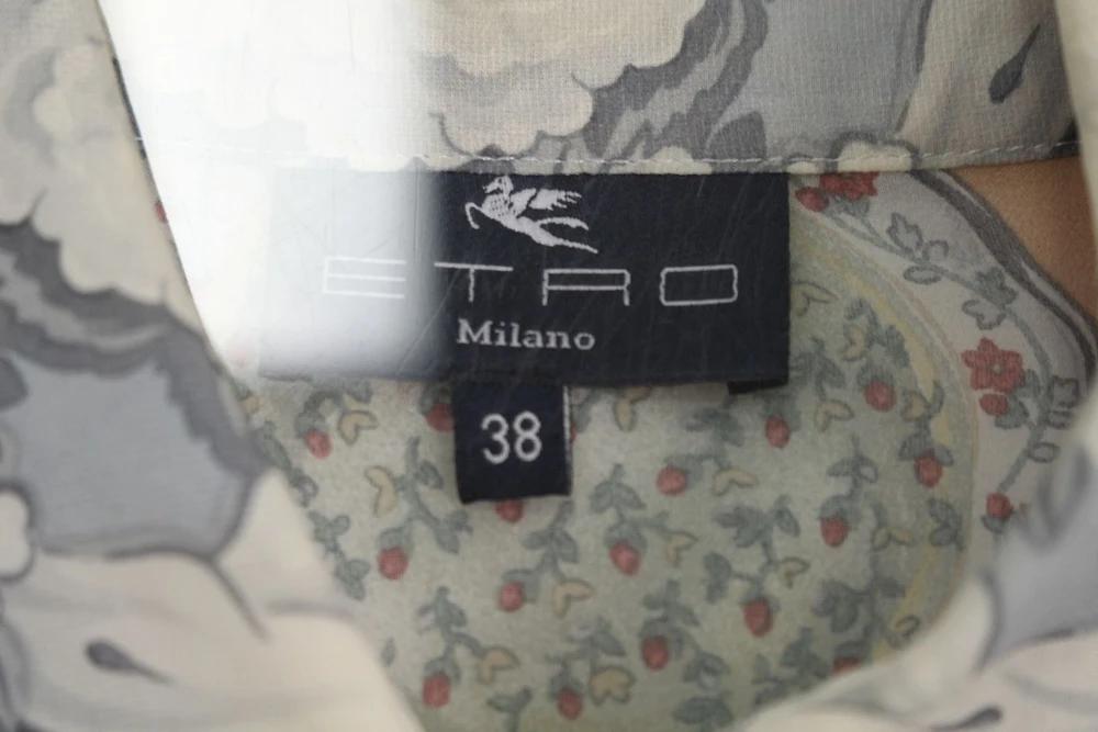 (70%세일) #ETRO 에트로 실크 100% 혼방 페이즐리 블라우스 (99678) 7