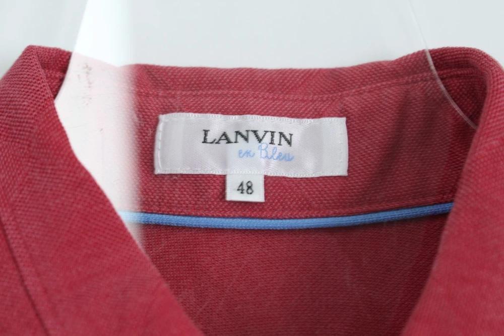 (70%세일) #LANVIN 랑방 코튼 혼방 카라티 - Men (99582) 7