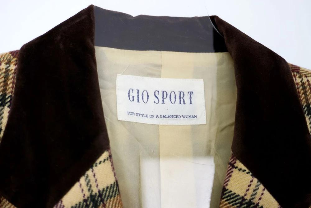 (70%세일) #GIO SPORT 울 100% 체크 자켓 - Women (2464) 8