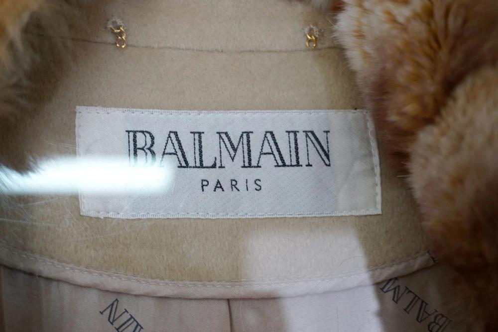 (70%세일) #BALMAIN 앙고라 & 실크 혼방 코트 - Women (2426) 8