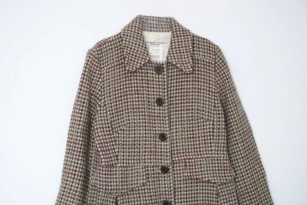 (70%세일) #KATHARINE HAMNETT LONDON 체크 코트 (2328) 3