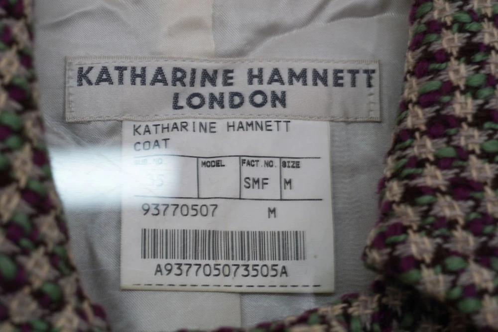 (70%세일) #KATHARINE HAMNETT LONDON 체크 코트 (2328) 8